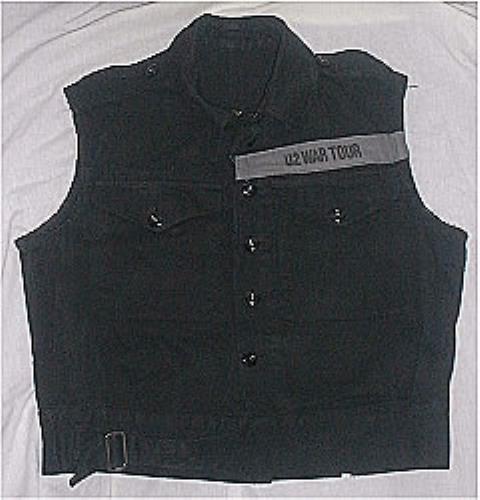 U2 War Tour - sleeveless jacket jacket UK U-2JAWA184570