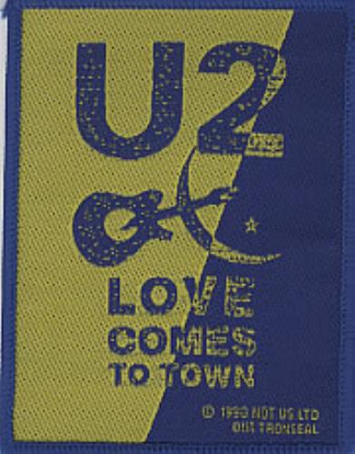 U2 War Tour Patch memorabilia UK U-2MMWA330087
