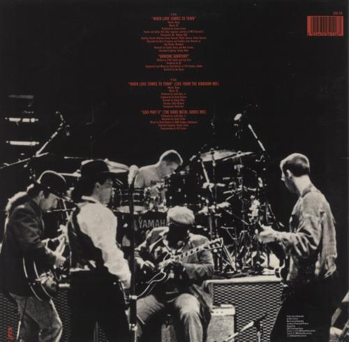 U2 When Love Comes To Town 12" vinyl single (12 inch record / Maxi-single) UK U-212WH30639