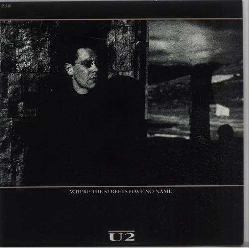 U2 Where The Streets Have No Name - Inj 7" vinyl single (7 inch record / 45) UK U-207WH676624