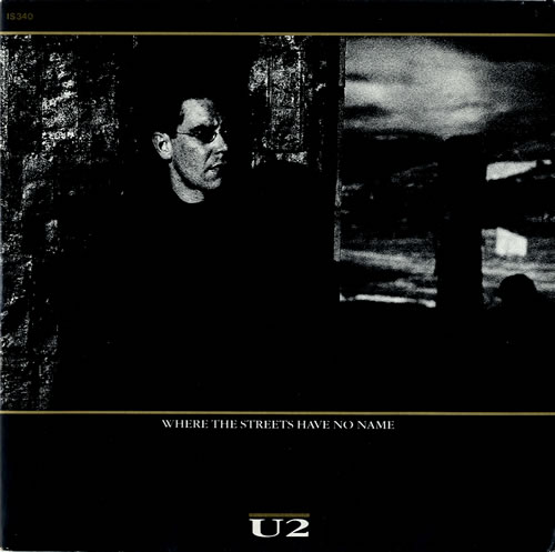 U2 Where The Streets Have No Name 7" vinyl single (7 inch record / 45) Italian U-207WH602930