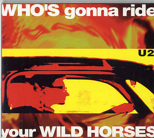 U2 Who's Gonna Ride Your Wild Horses - CD1 & 2 + Postcards 2-CD single set (Double CD single) UK U-22SWH315061
