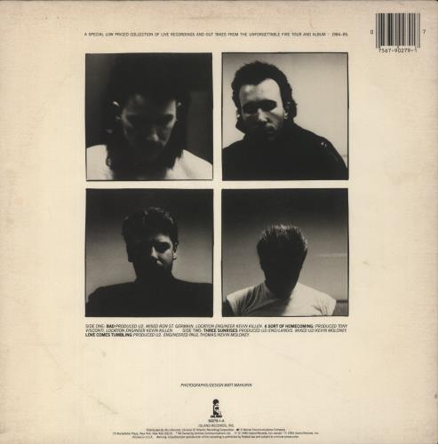 U2 Wide Awake In America 12" vinyl single (12 inch record / Maxi-single) US U-212WI24492