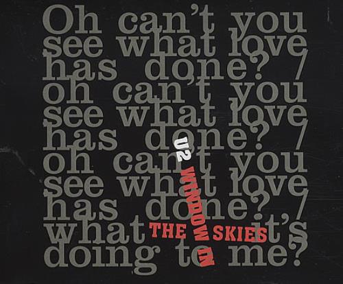 U2 Window In The Skies CD single (CD5 / 5") Mexican U-2C5WI396393