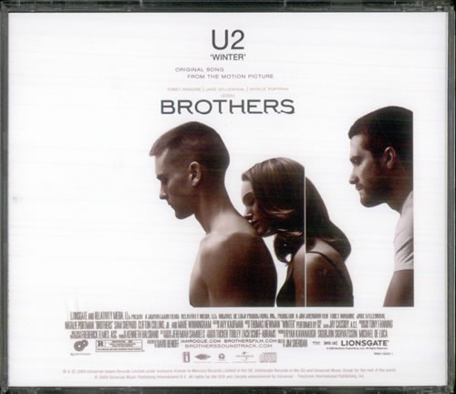 U2 Winter CD-R acetate US U-2CRWI533330