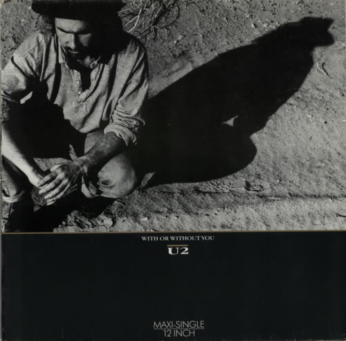 U2 With Or Without You 12" vinyl single (12 inch record / Maxi-single) German U-212WI136306