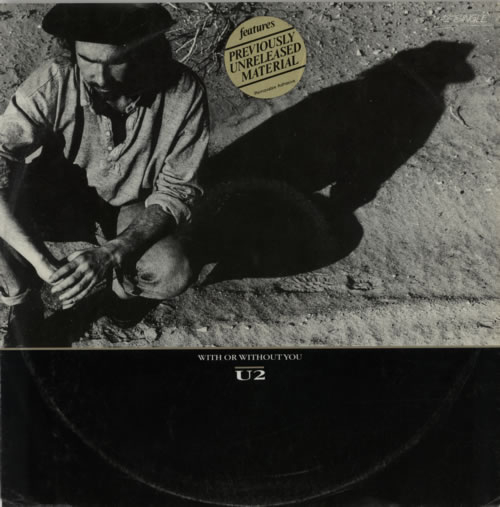 U2 With Or Without You 12" vinyl single (12 inch record / Maxi-single) Australian U-212WI602511