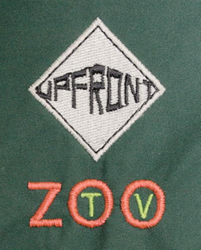 U2 Zoo TV - The North Face Green XL Jacket jacket UK U-2JAZO510229