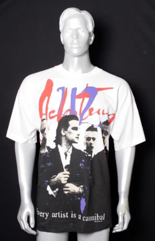 U2 Zoo TV Tour - Every Arist Is A Cannibal t-shirt UK U-2TSZO546067