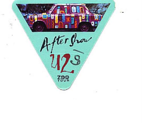 U2 Zoo TV Tour memorabilia UK U-2MMZO262822