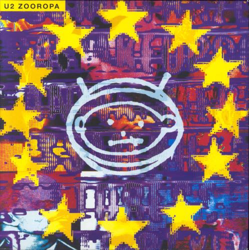 U2 Zooropa - 180gm Blue Vinyl 2-LP vinyl record set (Double LP Album) UK U-22LZO832889