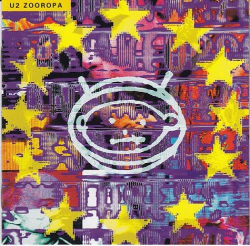 U2 Zooropa CD album (CDLP) French U-2CDZO592529