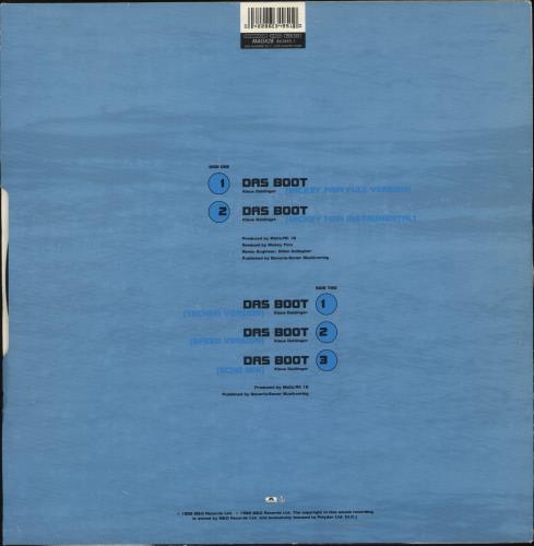 U96 Das Boot 12" vinyl single (12 inch record / Maxi-single) UK U9612DA63125