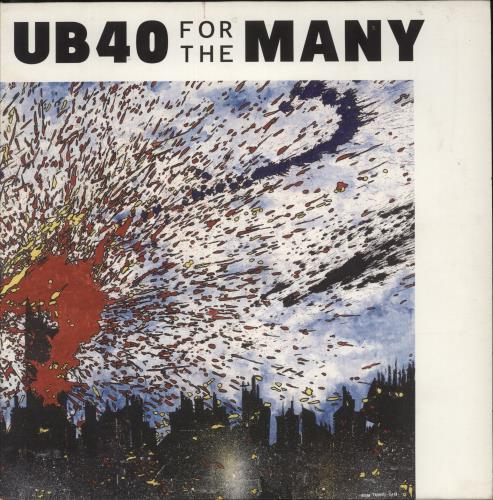 UB40 For The Many vinyl LP album (LP record) UK UB4LPFO875284