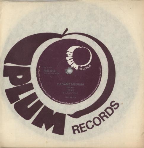 UB40 Madame Medusa 7" vinyl single (7 inch record / 45) South African UB407MA864337