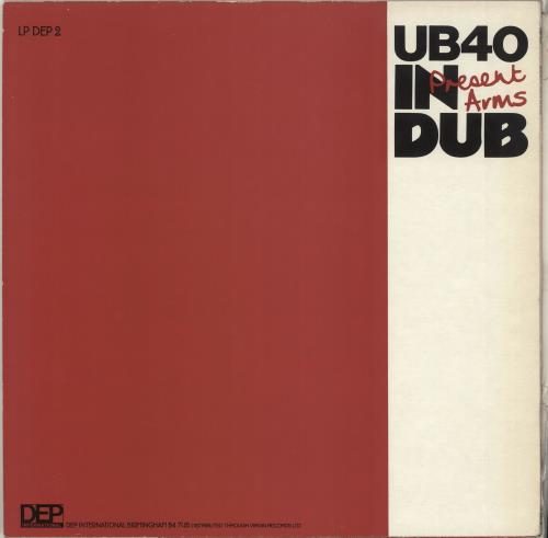 UB40 Present Arms In Dub vinyl LP album (LP record) UK UB4LPPR715558