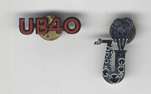 UB40 Set Of Pin Badges memorabilia UK UB4MMSE342736