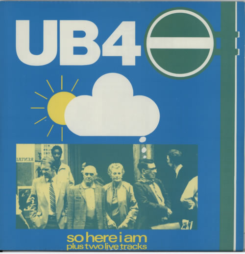 UB40 So Here I Am 12" vinyl single (12 inch record / Maxi-single) UK UB412SO172514
