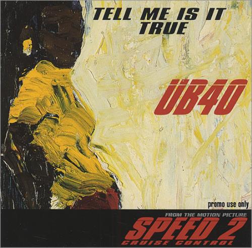 UB40 Tell Me It Isn't True CD single (CD5 / 5") US UB4C5TE88724
