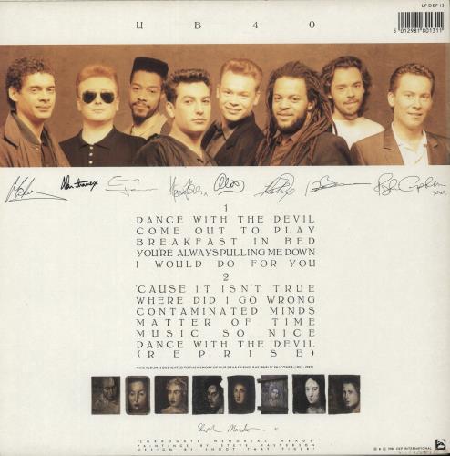 UB40 UB40 vinyl LP album (LP record) UK UB4LPUB302210