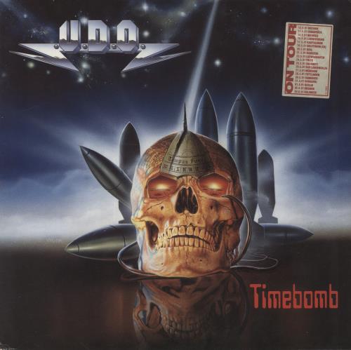 Udo Timebomb vinyl LP album (LP record) German VFOLPTI856737