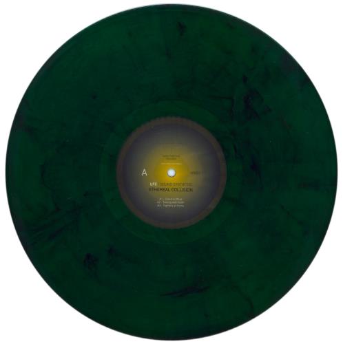 Uf0 Ethereal Collision - Green & Black Marbled Vinyl 12" vinyl single (12 inch record / Maxi-single) UK 9F712ET867502