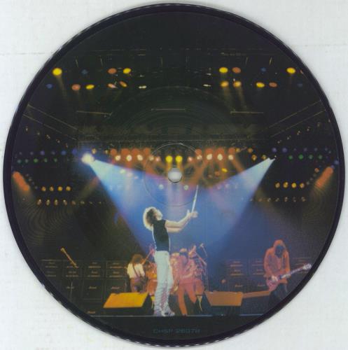 UFO Back Into My Life 7" vinyl picture disc (7 inch picture disc single) UK UFO7PBA01337