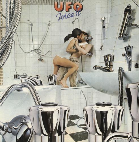 UFO Force It - Factory Sample vinyl LP album (LP record) UK UFOLPFO745463