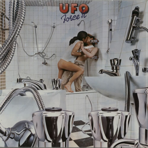 UFO Force It vinyl LP album (LP record) German UFOLPFO606718