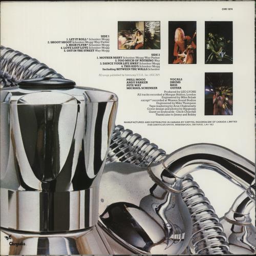 UFO Force It vinyl LP album (LP record) Canadian UFOLPFO873751