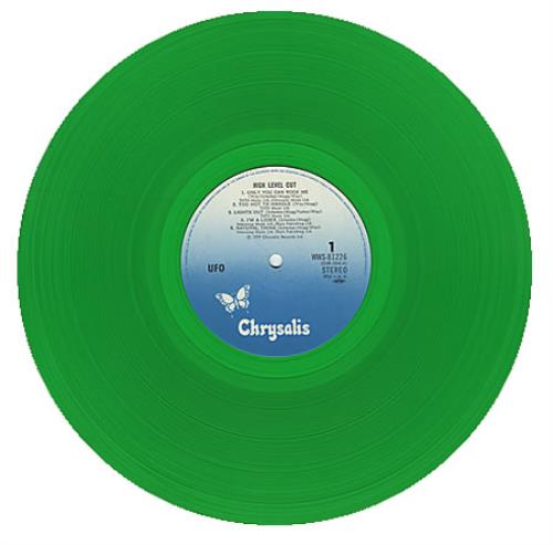 UFO High Level Cut - Green Vinyl vinyl LP album (LP record) Japanese UFOLPHI207117