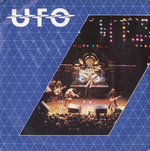 UFO Let It Rain - Clear vinyl 7" vinyl single (7 inch record / 45) UK UFO07LE01335