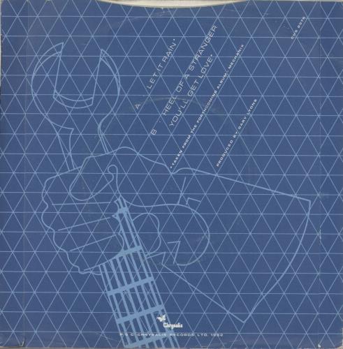 UFO Let It Rain - Clear vinyl 7" vinyl single (7 inch record / 45) UK UFO07LE01335