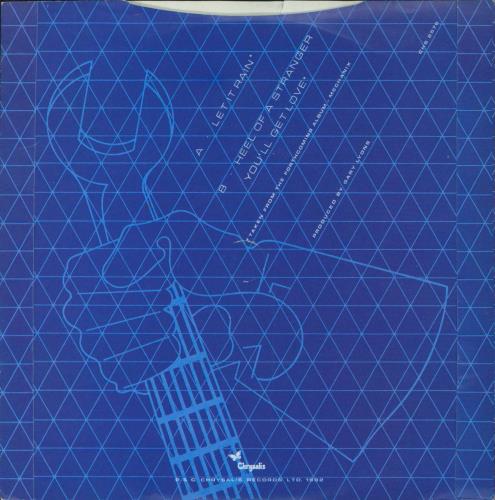 UFO Let It Rain 7" vinyl single (7 inch record / 45) UK UFO07LE635530