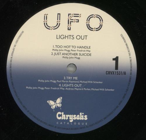 UFO Lights Out - 180gm 3-LP vinyl record set (Triple LP Album) UK UFO3LLI873783