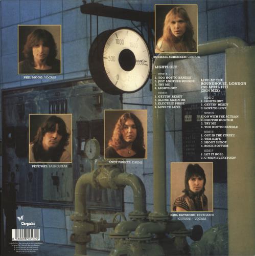 UFO Lights Out - 180gm 3-LP vinyl record set (Triple LP Album) UK UFO3LLI873783