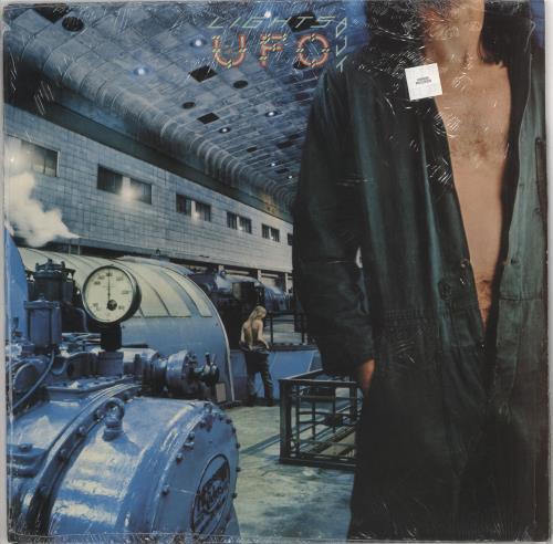 UFO Lights Out - 1st - shrink vinyl LP album (LP record) UK UFOLPLI725459