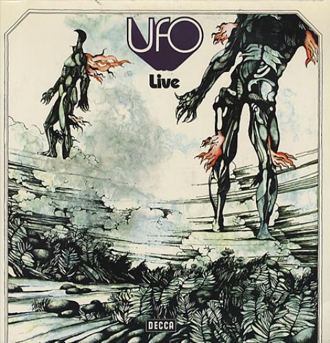 UFO Live vinyl LP album (LP record) German UFOLPLI327290
