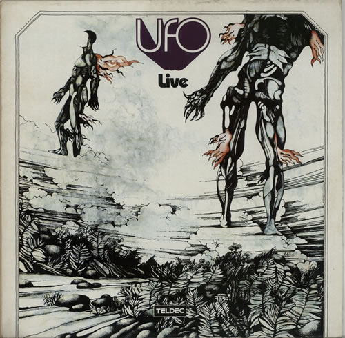 UFO Live vinyl LP album (LP record) German UFOLPLI638145