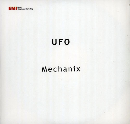 UFO Mechanix CD-R acetate UK UFOCRME569602