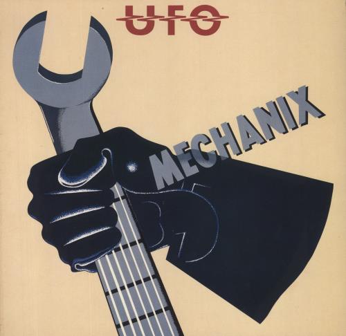 UFO Mechanix vinyl LP album (LP record) Dutch UFOLPME828282