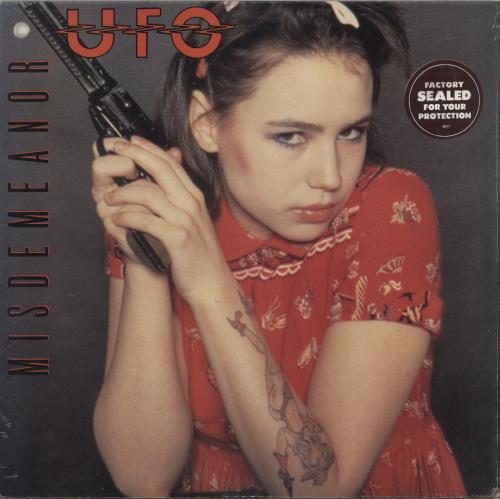 UFO Misdemeanor - Sealed vinyl LP album (LP record) US UFOLPMI867900