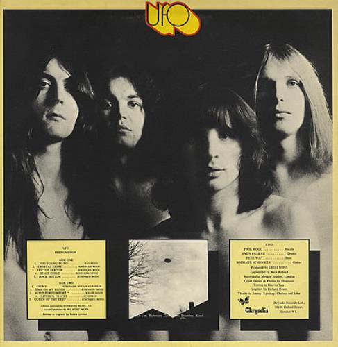 UFO Phenomenon vinyl LP album (LP record) UK UFOLPPH232803