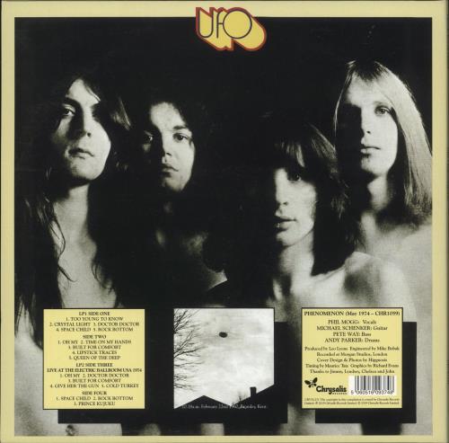 UFO Phenomenon vinyl LP album (LP record) UK UFOLPPH873762