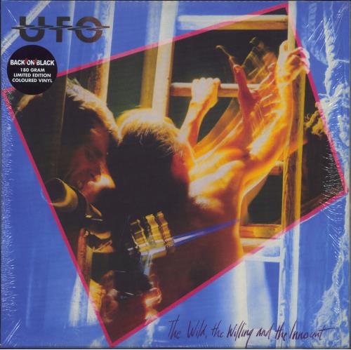 UFO The Wild, The Willing And The Innocent - 180gm Red Vinyl + Shrink 2-LP vinyl record set (Double LP Album) UK UFO2LTH801304