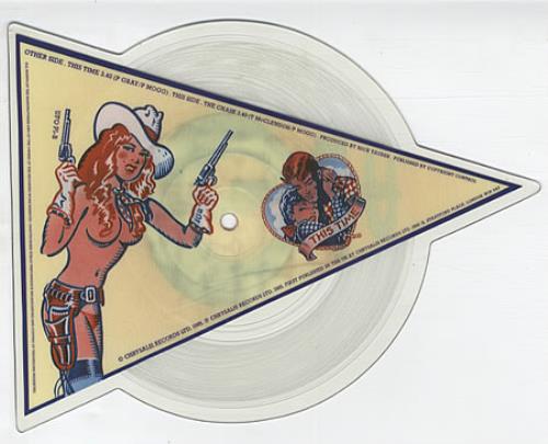 UFO This Time shaped picture disc (picture disc vinyl record) UK UFOSHTH221436
