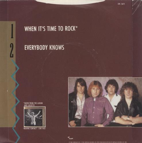 UFO When It's Time To Rock 7" vinyl single (7 inch record / 45) UK UFO07WH637368