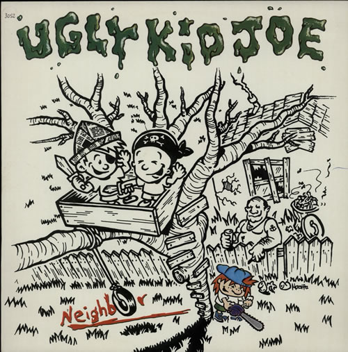 Ugly Kid Joe Neighbor 12" vinyl single (12 inch record / Maxi-single) UK UKJ12NE625925