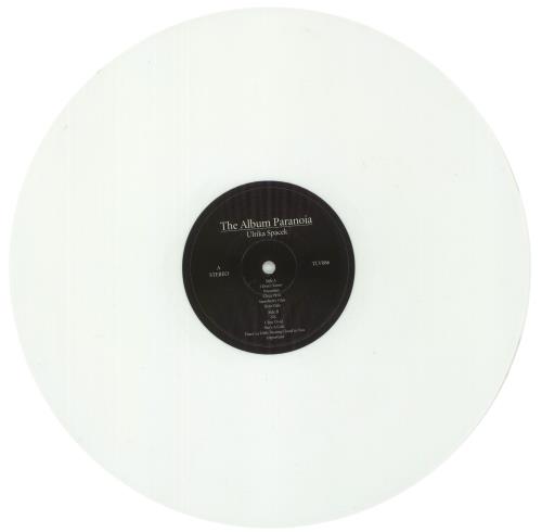 Ulrika Spacek The Album Paranoia - White Vinyl vinyl LP album (LP record) UK 3OZLPTH874486