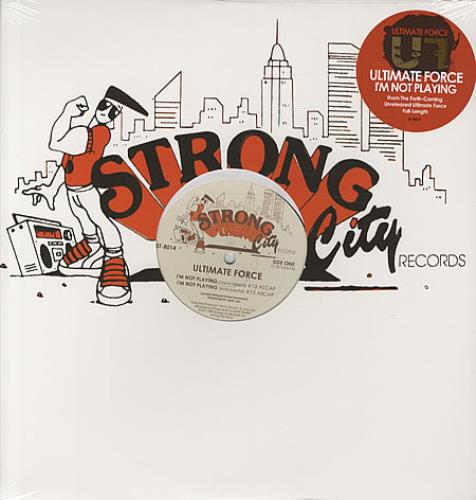 Ultimate Force I'm Not Playing 12" vinyl single (12 inch record / Maxi-single) UK UA012IM342127